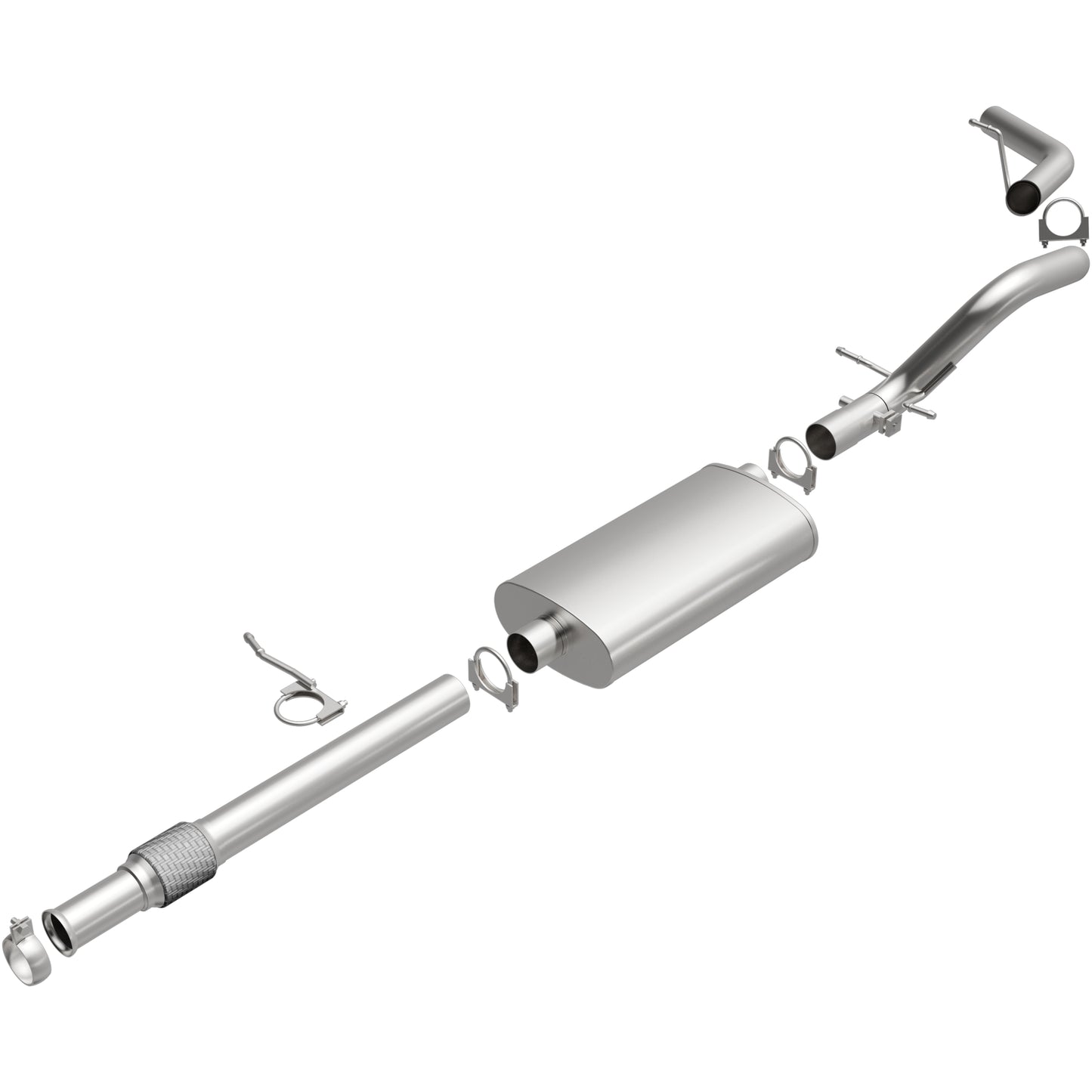 Fits 2015-2020 Chevrolet Suburban Direct-Fit Replacement Exhaust System 106-0779