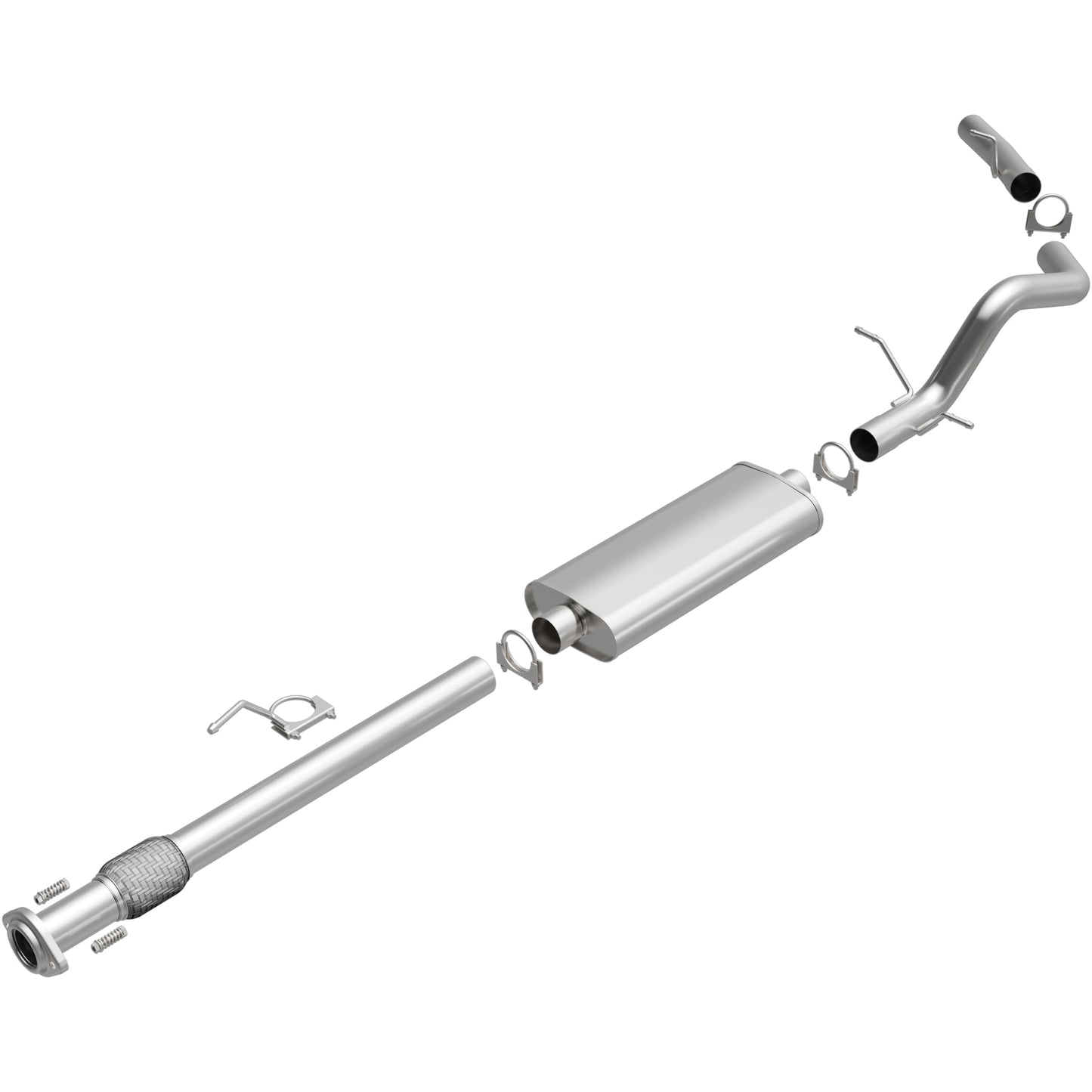 Fits 2007-2008 Chevrolet Avalanche Direct-Fit Replacement Exhaust 106-0787