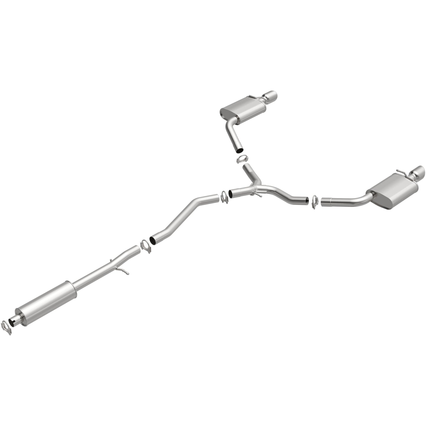 Fits 2013-2019 Ford Taurus 3.5L Direct-Fit Replacement Exhaust System 106-0805
