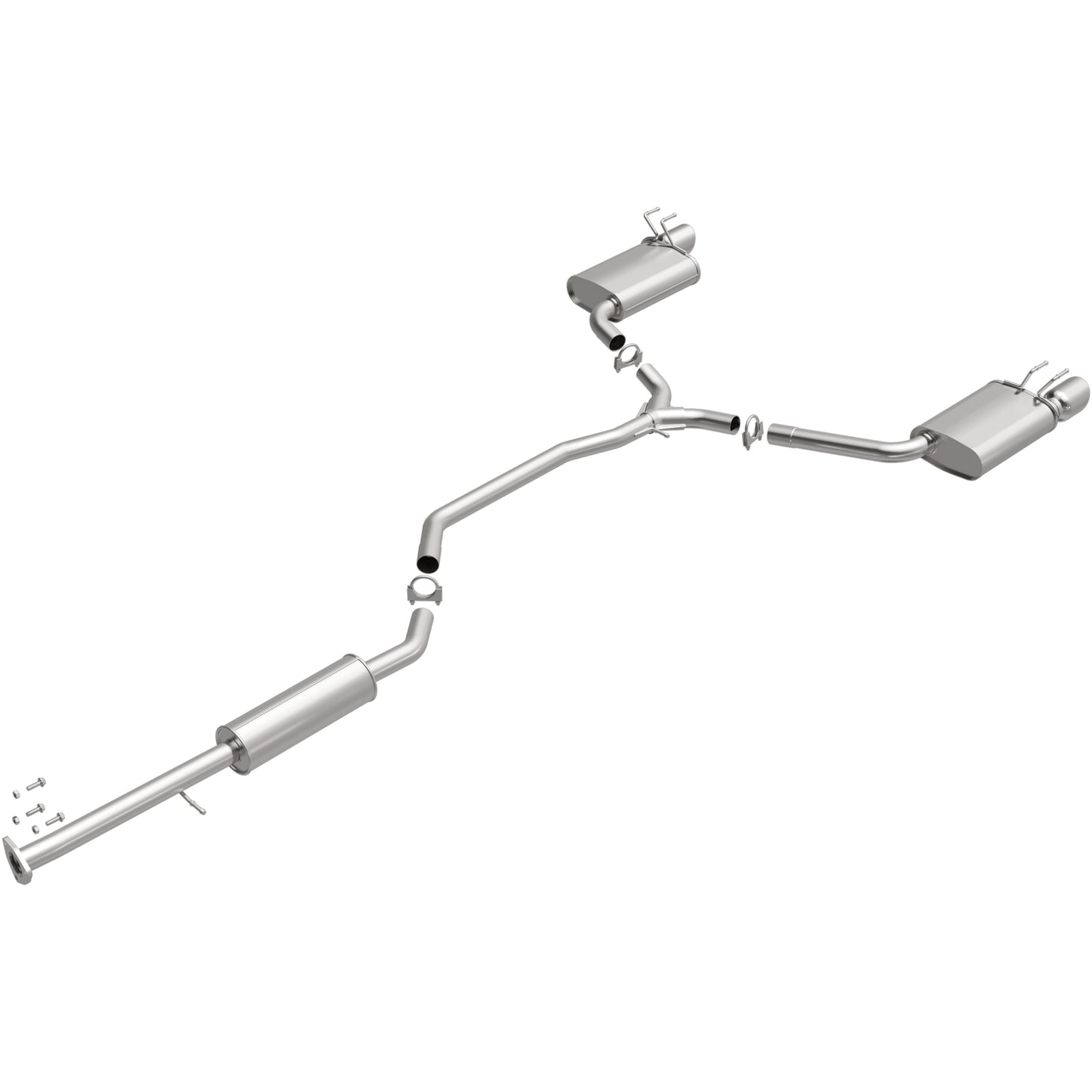 Fits 2013-2017 Honda Accord 3.5L Direct-Fit Replacement Exhaust System 106-0813