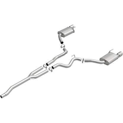 Fits 2015-2023 Ford Mustang 2.3L Direct-Fit Replacement Exhaust System 106-0821