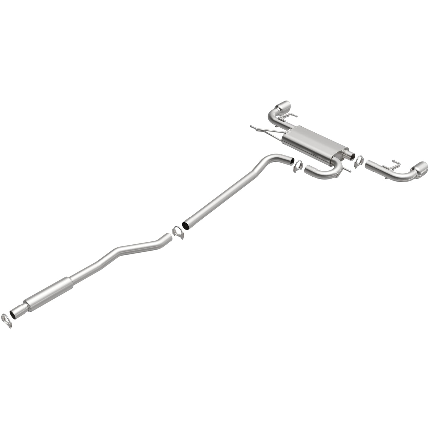 Fits 2014-2017 Mazda 6 2.5L Direct-Fit Replacement Exhaust System 106-0823