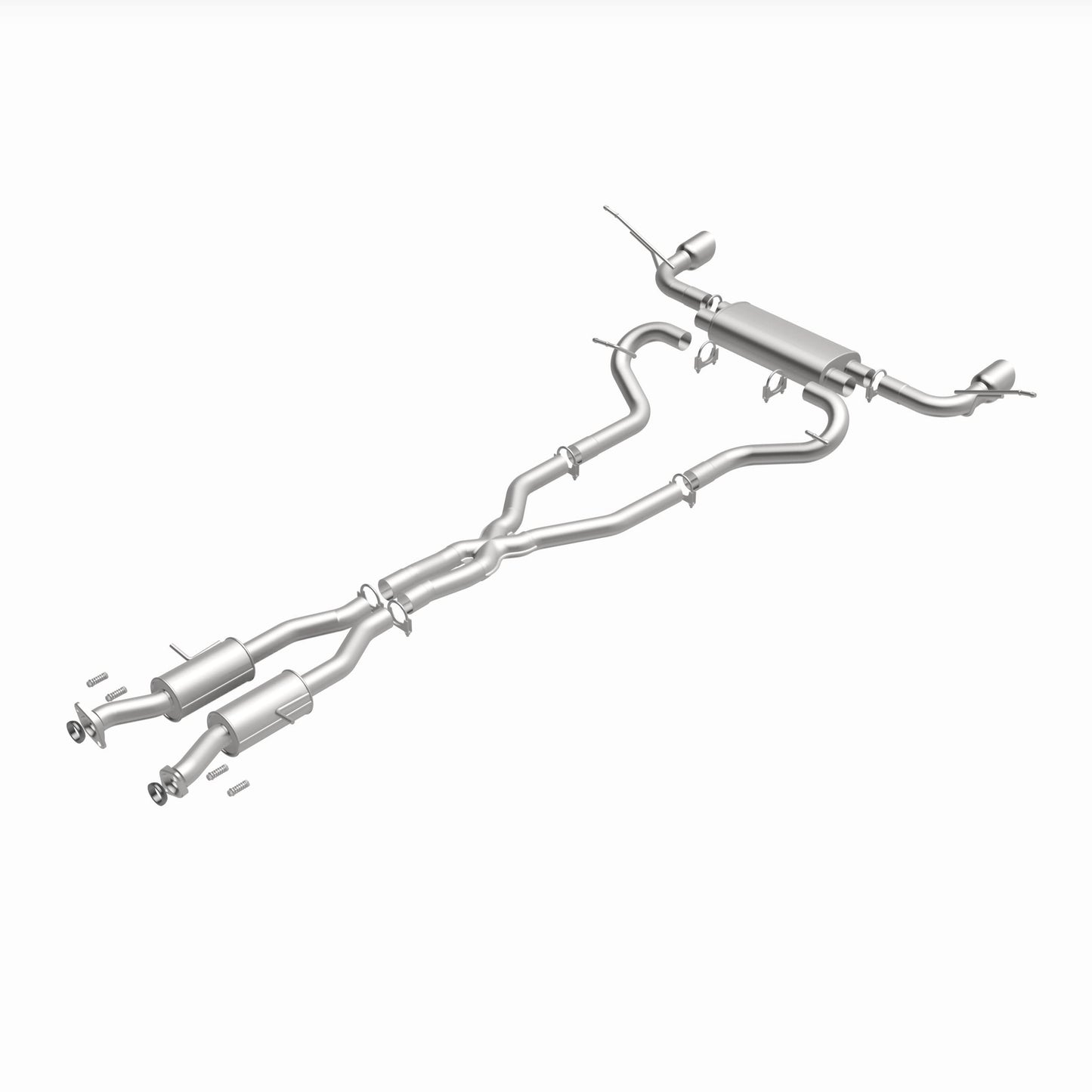 Fits 2011-2022 Jeep Direct-Fit Replacement Exhaust System 106-0834