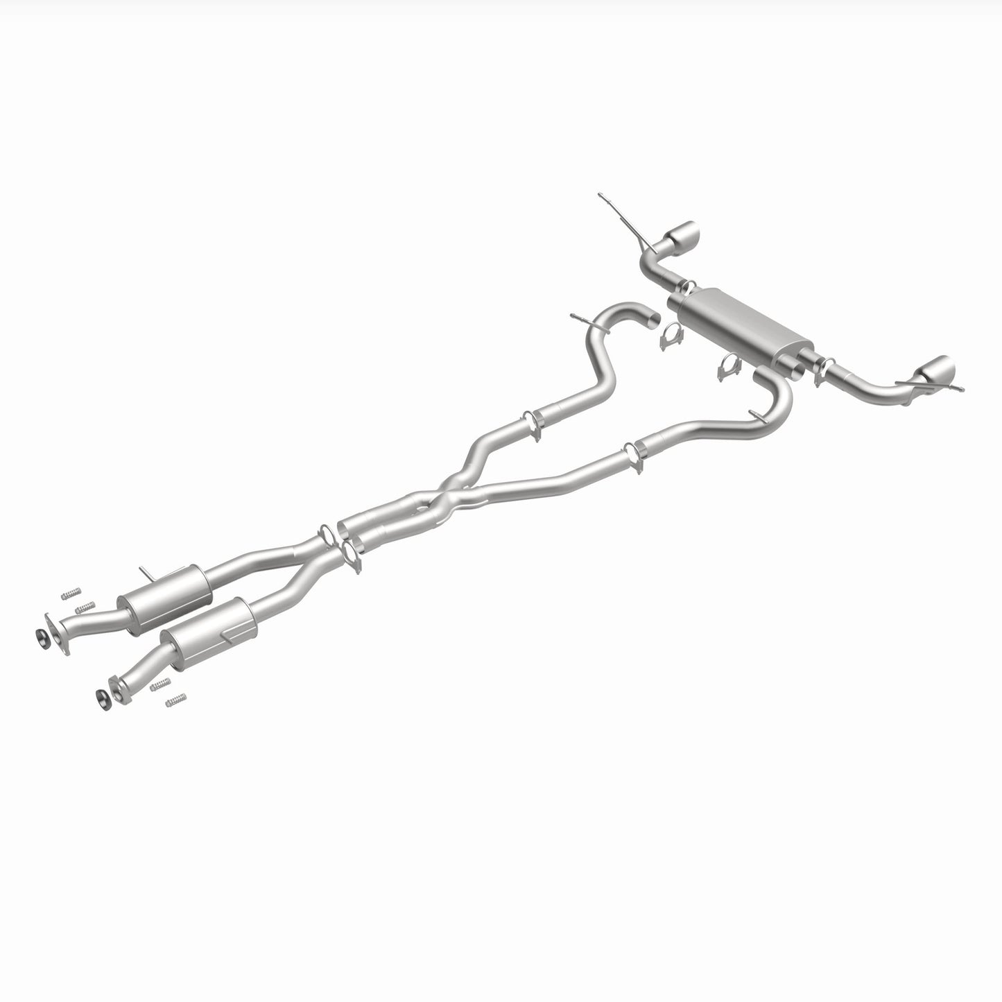 Fits 2011-2022 Jeep Direct-Fit Replacement Exhaust System 106-0834