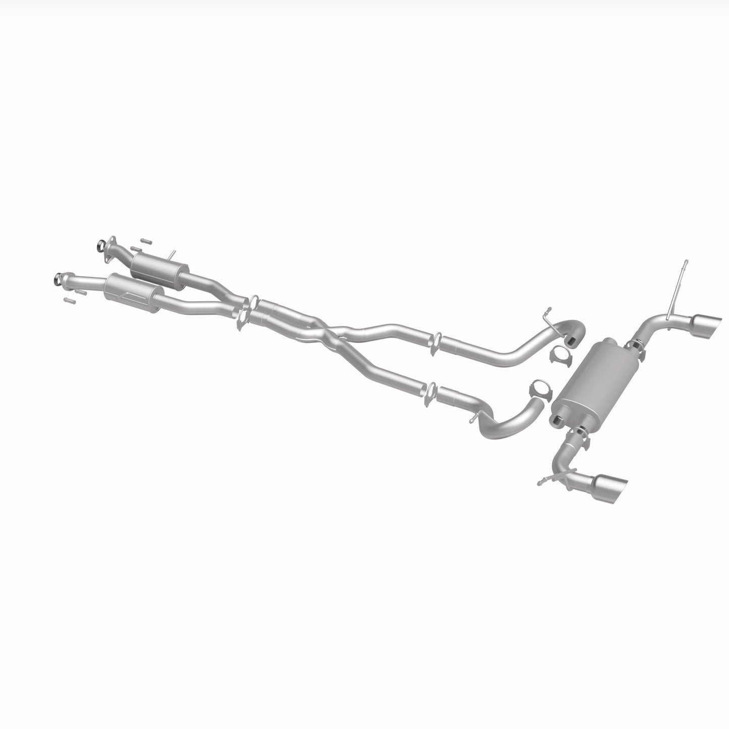 Fits 2011-2022 Jeep Direct-Fit Replacement Exhaust System 106-0834