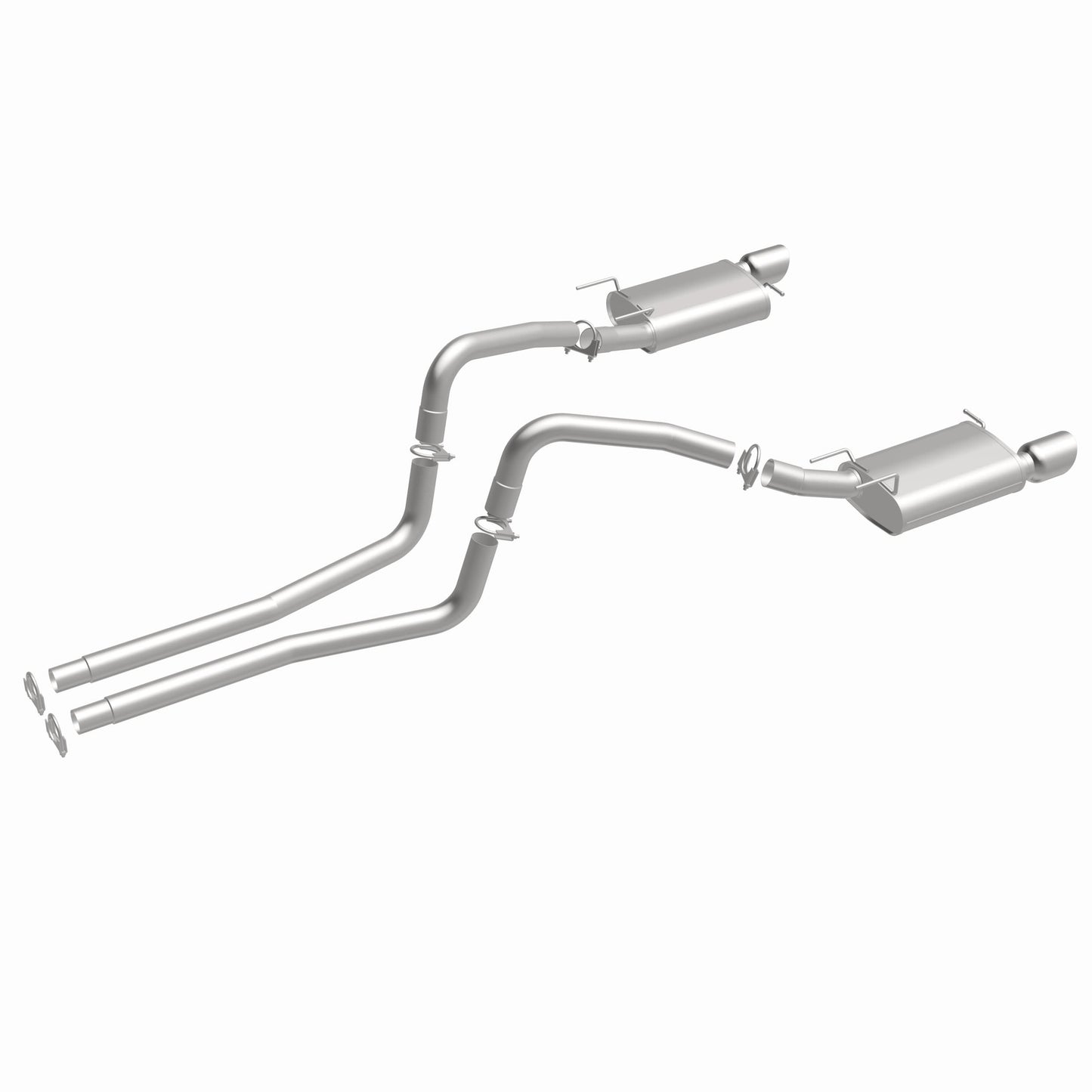 Fits 2011-2014 Ford Mustang 3.7L Direct-Fit Replacement Exhaust System 106-0847