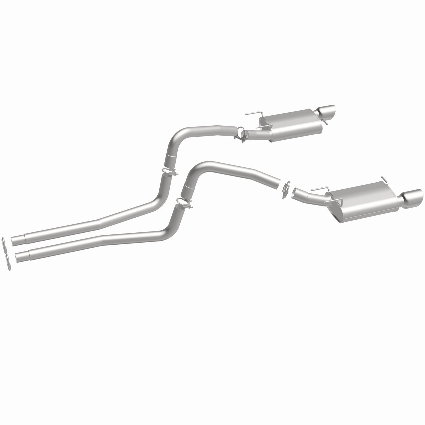 Fits 2011-2014 Ford Mustang 3.7L Direct-Fit Replacement Exhaust System 106-0847