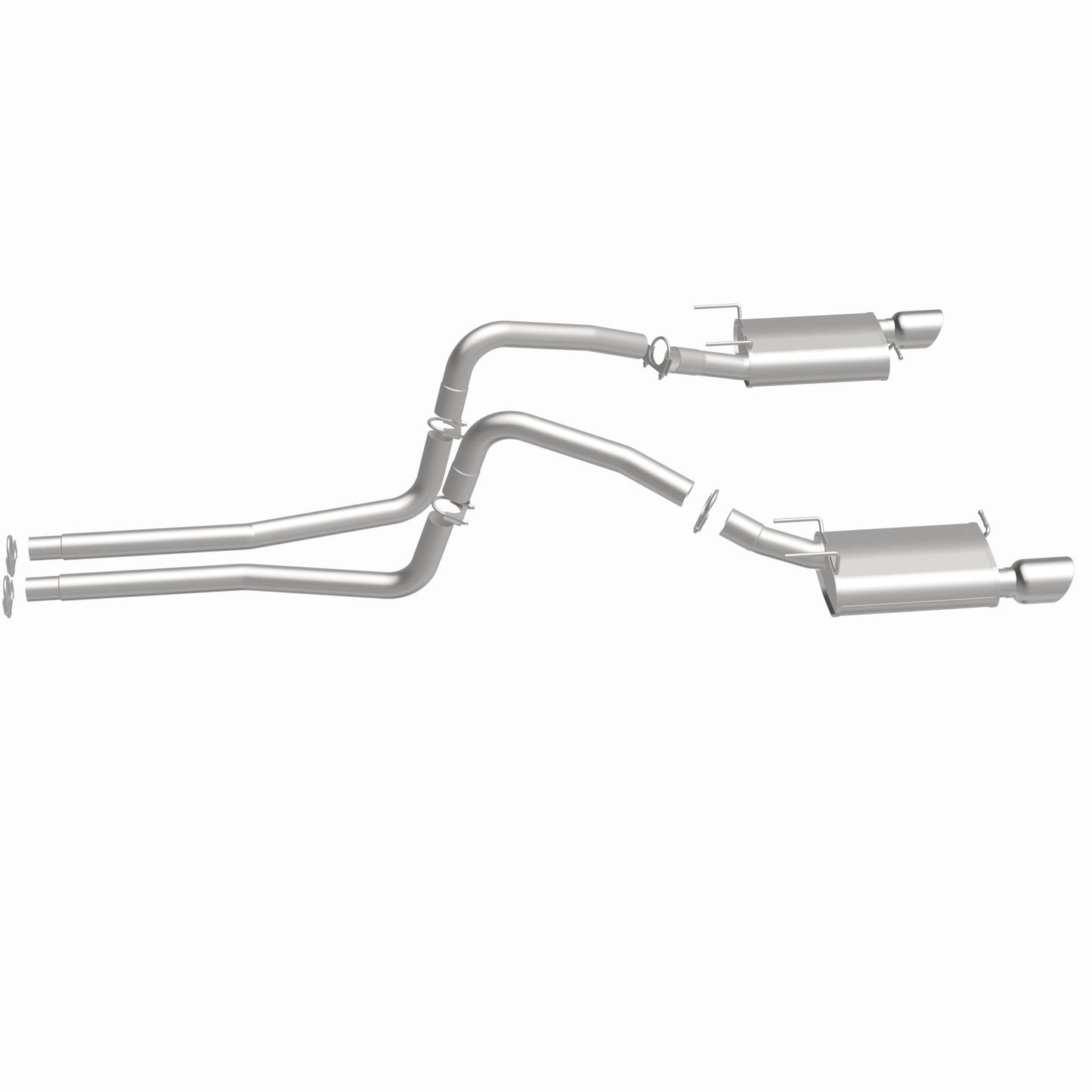 Fits 2011-2014 Ford Mustang 3.7L Direct-Fit Replacement Exhaust System 106-0847