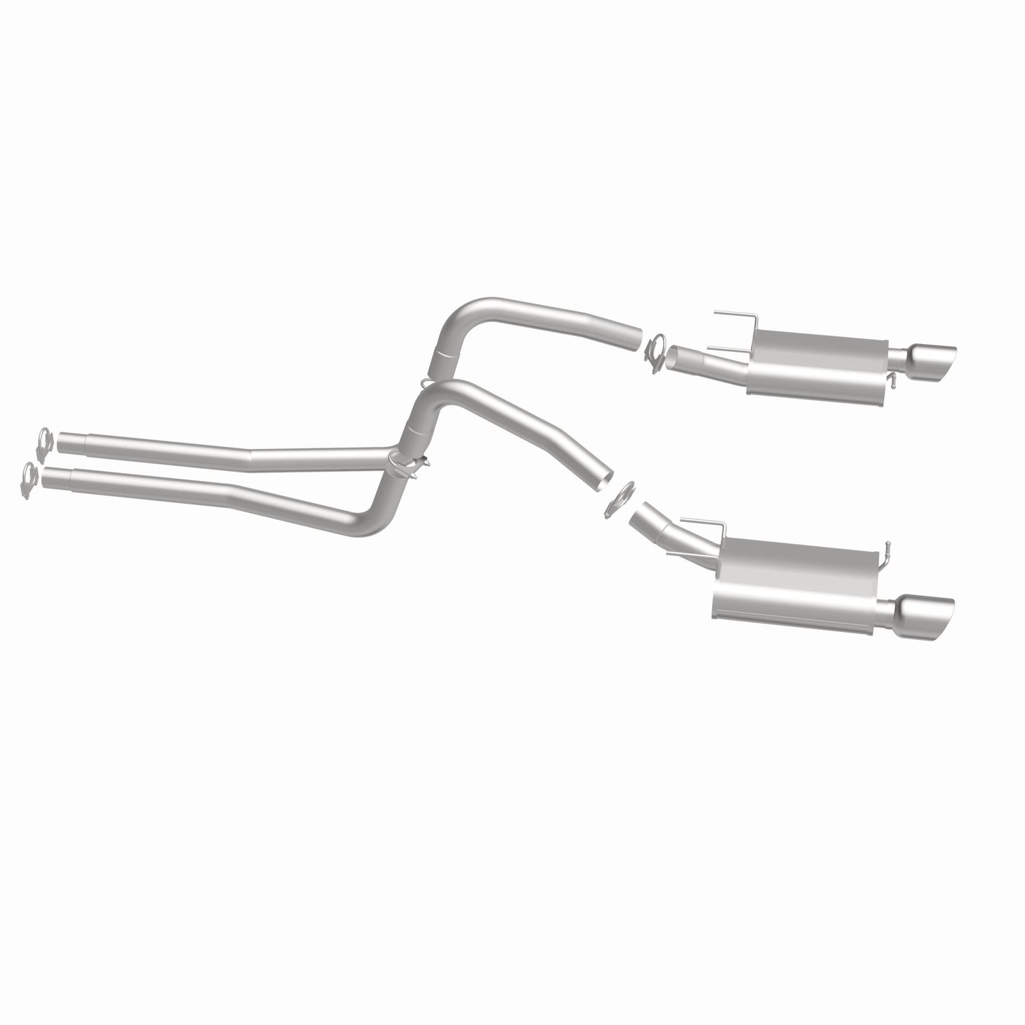 Fits 2011-2014 Ford Mustang 3.7L Direct-Fit Replacement Exhaust System 106-0847