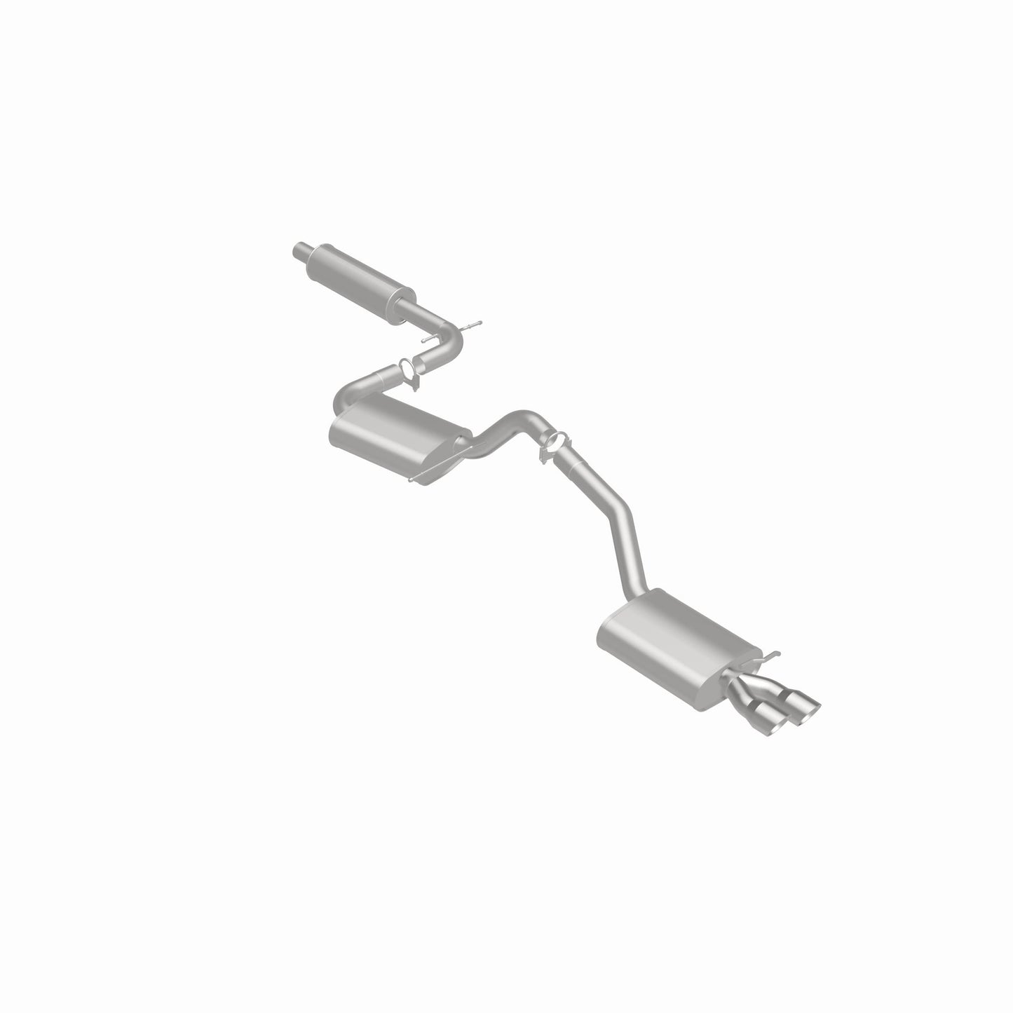 Fits 2012-2014 Volkswagen Jetta 2.5L Direct-Fit Replacement Exhaust 106-0858