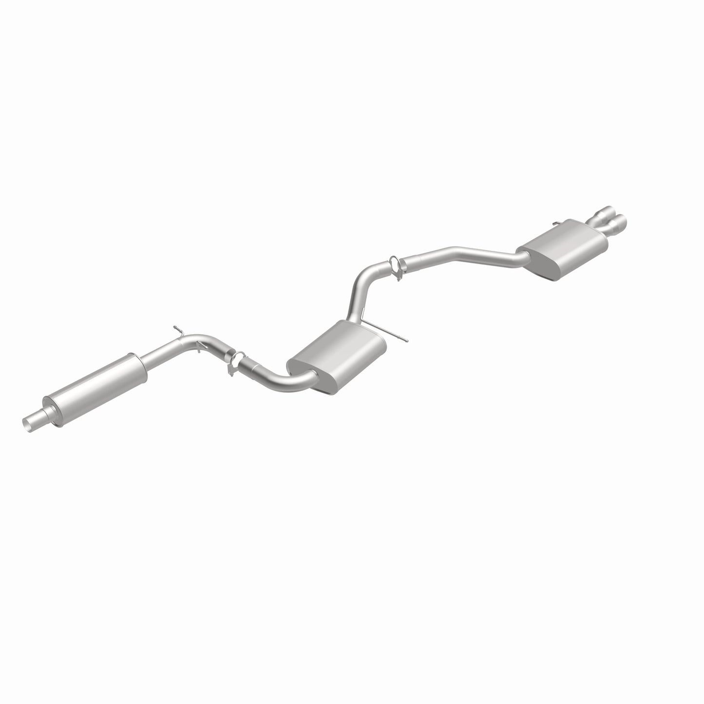 Fits 2012-2014 Volkswagen Jetta 2.5L Direct-Fit Replacement Exhaust 106-0858