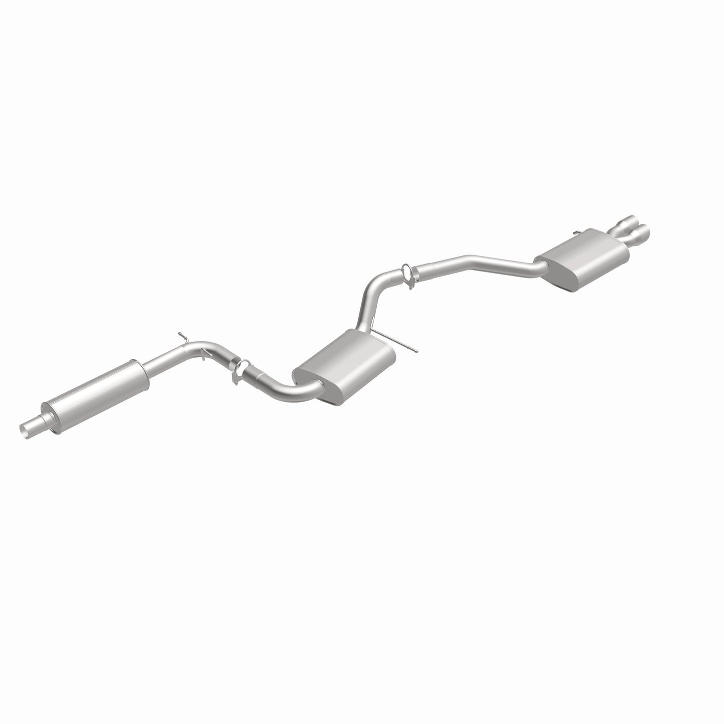Fits 2012-2014 Volkswagen Jetta 2.5L Direct-Fit Replacement Exhaust 106-0858