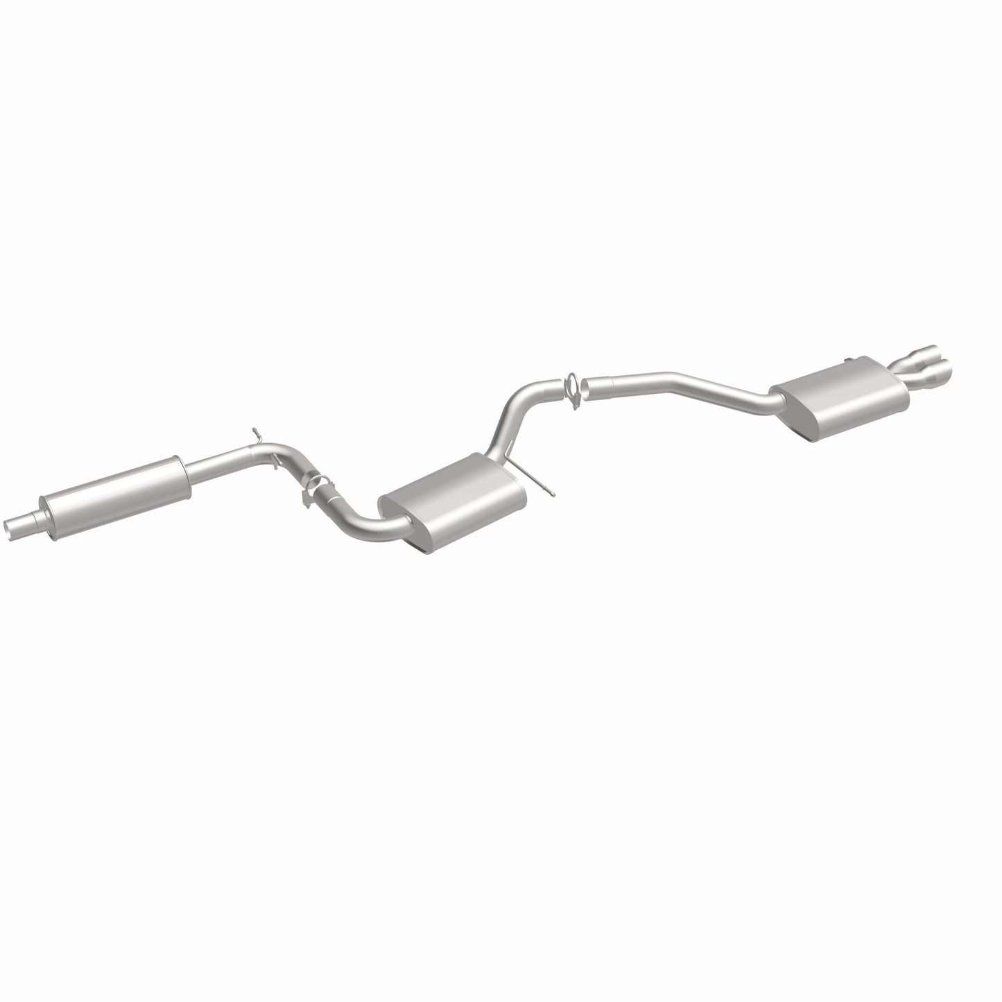 Fits 2012-2014 Volkswagen Jetta 2.5L Direct-Fit Replacement Exhaust 106-0858