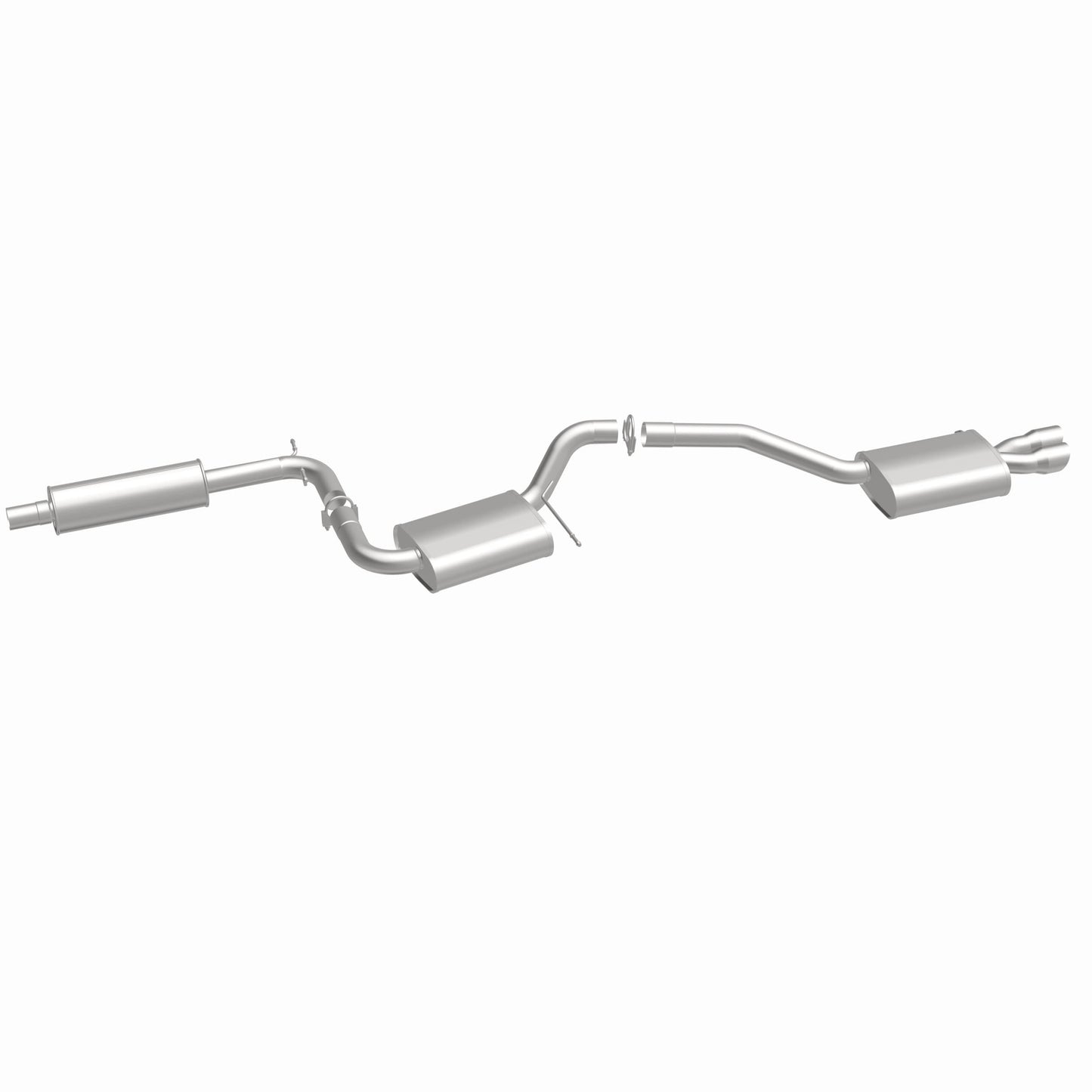 Fits 2012-2014 Volkswagen Jetta 2.5L Direct-Fit Replacement Exhaust 106-0858