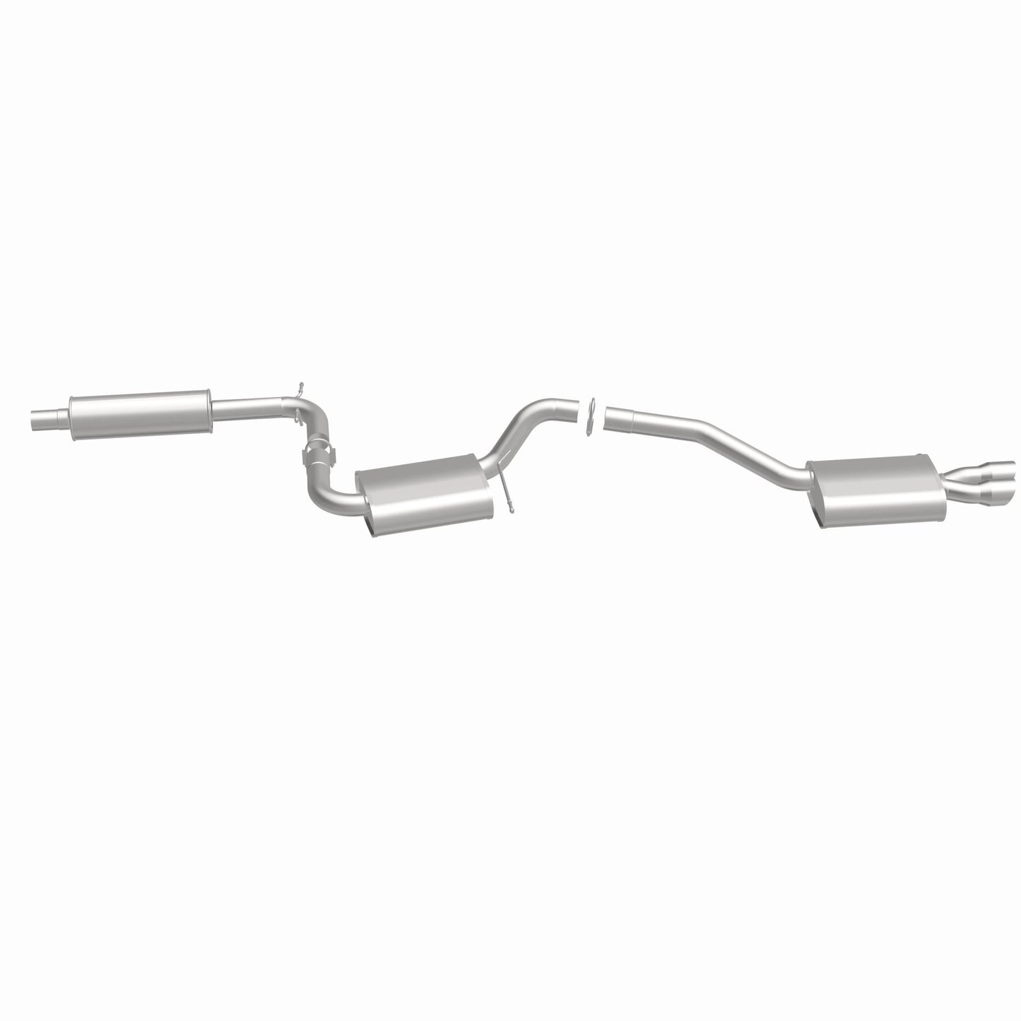 Fits 2012-2014 Volkswagen Jetta 2.5L Direct-Fit Replacement Exhaust 106-0858