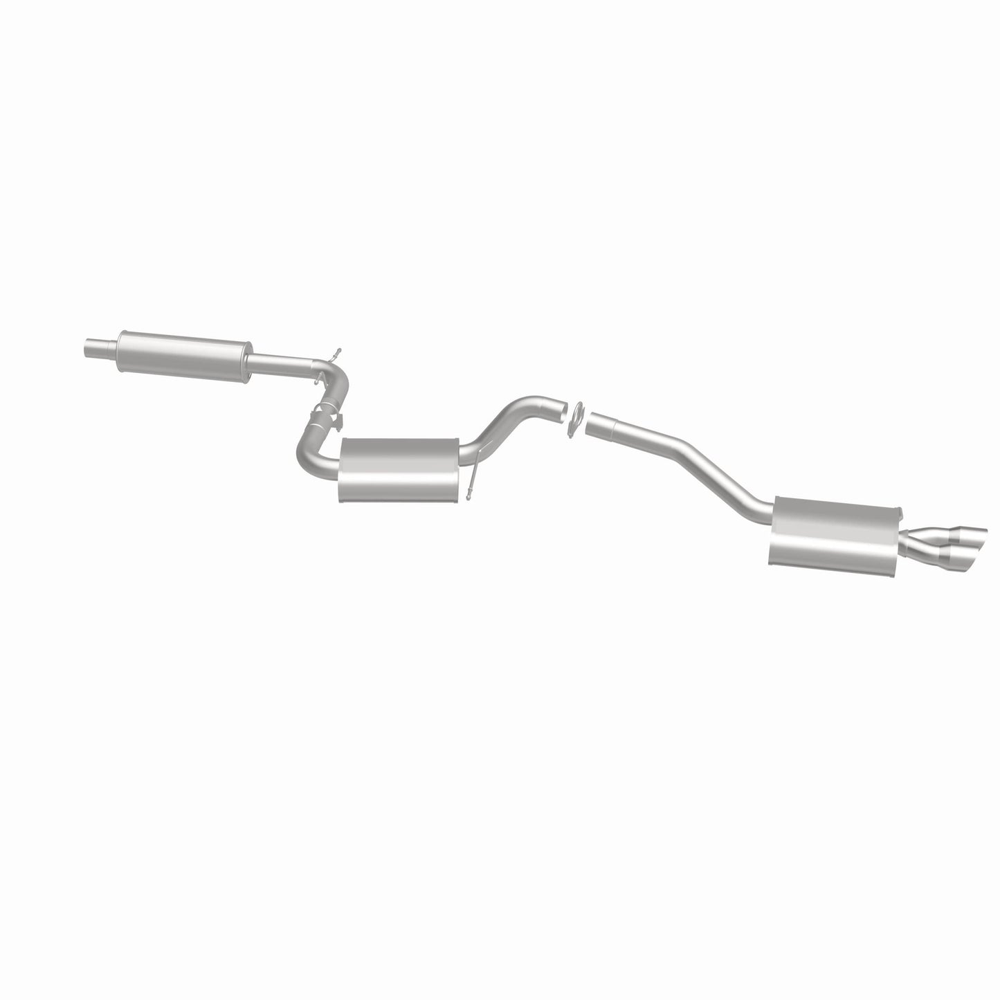 Fits 2012-2014 Volkswagen Jetta 2.5L Direct-Fit Replacement Exhaust 106-0858