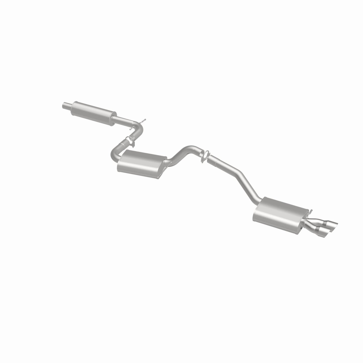 Fits 2012-2014 Volkswagen Jetta 2.5L Direct-Fit Replacement Exhaust 106-0858