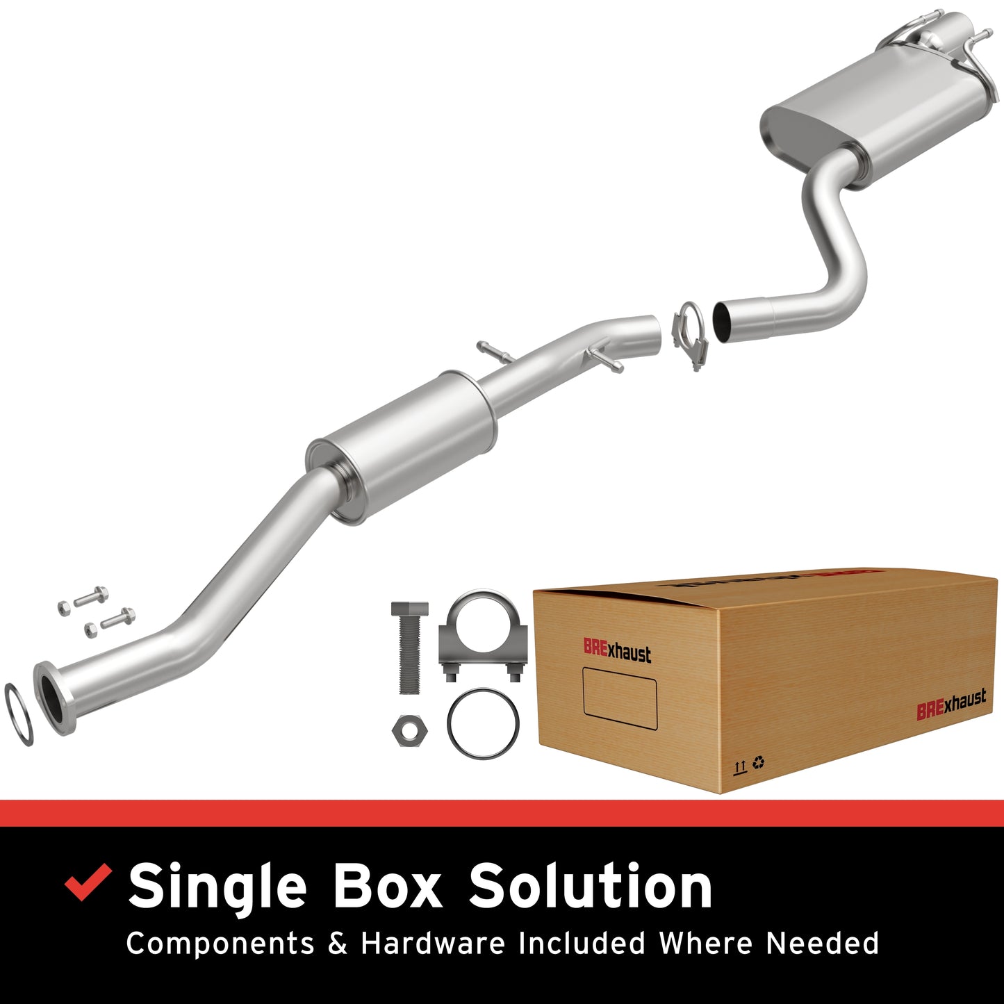Fits 2001-2005 Lexus IS300 3.0L Direct-Fit Replacement Exhaust System 106-0932
