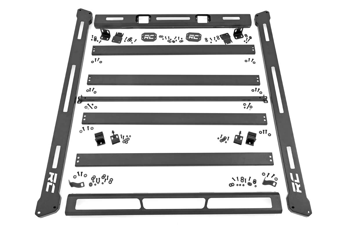 Fits Jeep Wrangler JL (18-24)/Wrangler Unlimited (18-24) 4WD Roof Rack; 10612