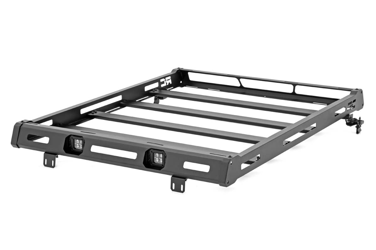 Fits Jeep Wrangler JL (18-24)/Wrangler Unlimited (18-24) 4WD Roof Rack; 10612