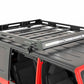 Fits Jeep Wrangler JK (07-18) Roof Rack; Black Series Lights; 10615