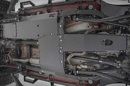 Fits Jeep Wrangler Unlimited (18-19) Skid Plate Combo; 3.6L; T-Case; 10616