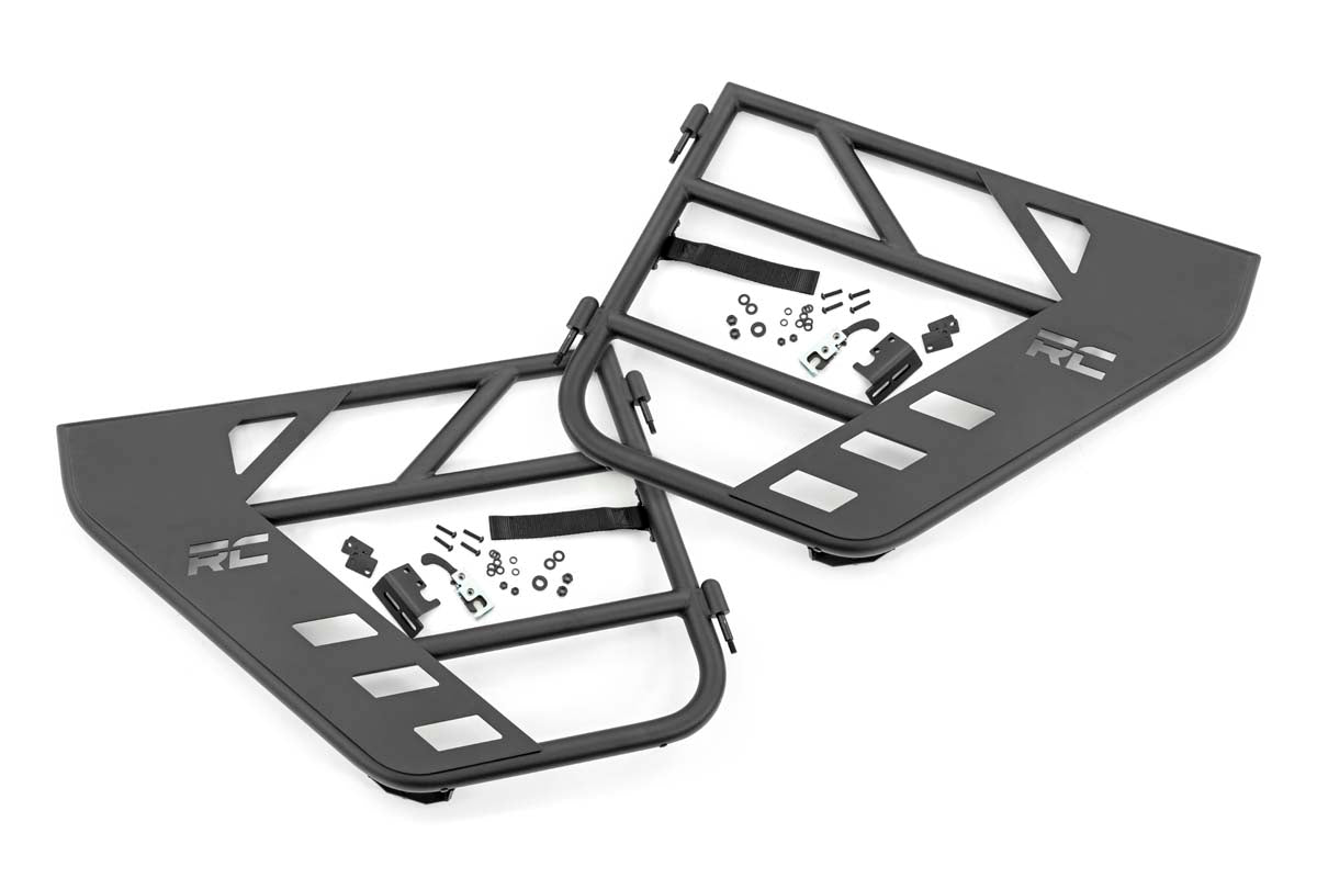 Fits Jeep Gladiator JT/Wrangler JL 4WD (2018-2024) RR Tubular Doors; 10618