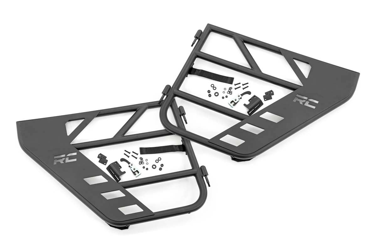 Fits Jeep Gladiator JT/Wrangler JL 4WD (2018-2024) RR Tubular Doors; 10618