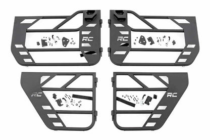 Fits Jeep Gladiator JT 4WD (18-24) Tubular Doors; Front and Rear; 10619