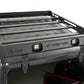 Fits Jeep Wrangler JL (18-24) (18-24) Roof Rack; Black Series Lights; 10622