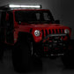Fits Jeep Wrangler JL (18-24) (18-24) Roof Rack; Black Series Lights; 10622
