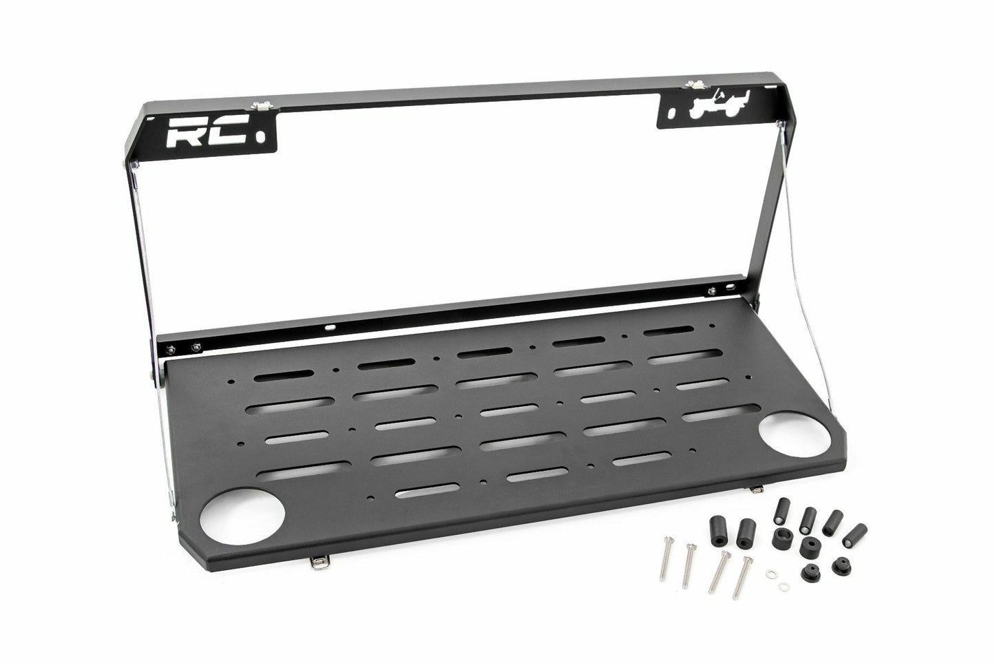 Fits Jeep Wrangler JL (18-24)/Wrangler Unlimited (18-24) Tailgate Table; 10625