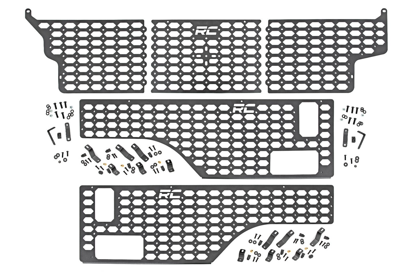 Fits Jeep Gladiator JT 4WD (2020-2024) Molle Panel Kit; Combo; Bed; 10634