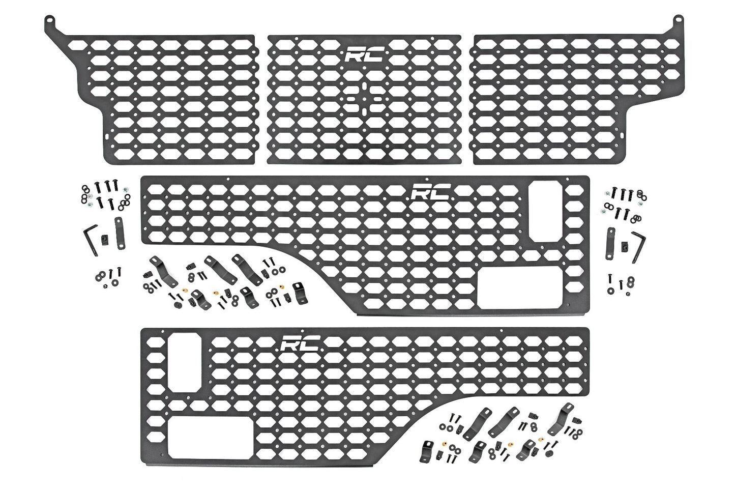 Fits Jeep Gladiator JT 4WD (2020-2024) Molle Panel Kit; Combo; Bed; 10634