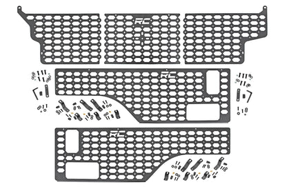 Fits Jeep Gladiator JT 4WD (2020-2024) Molle Panel Kit; Combo; Bed; 10634