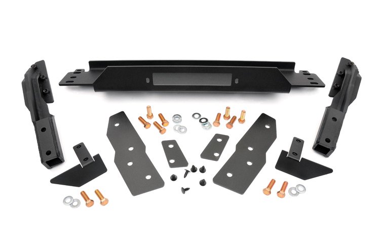 Fits Jeep Grand Cherokee WJ 2WD/4WD (1999-2004) Winch Mounting Plate; 1064
