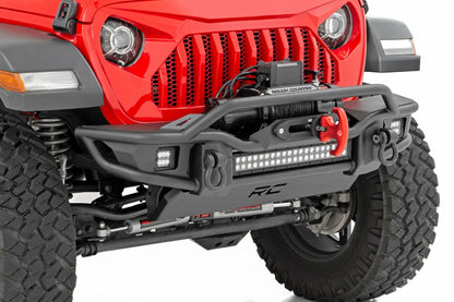 Fits Gladiator JT/Wrangler JK & JL Front Winch Bumper Tubular Skid Plate 10647