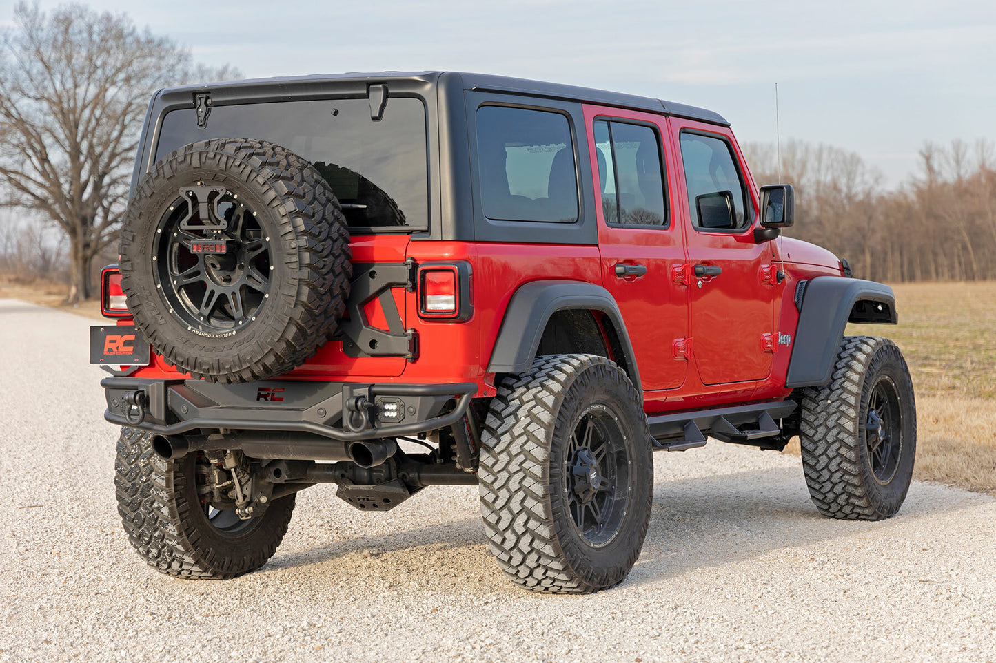 Fits Jeep Wrangler JL (18-24) (18-24) Rear Bumper; Tubular; 10648