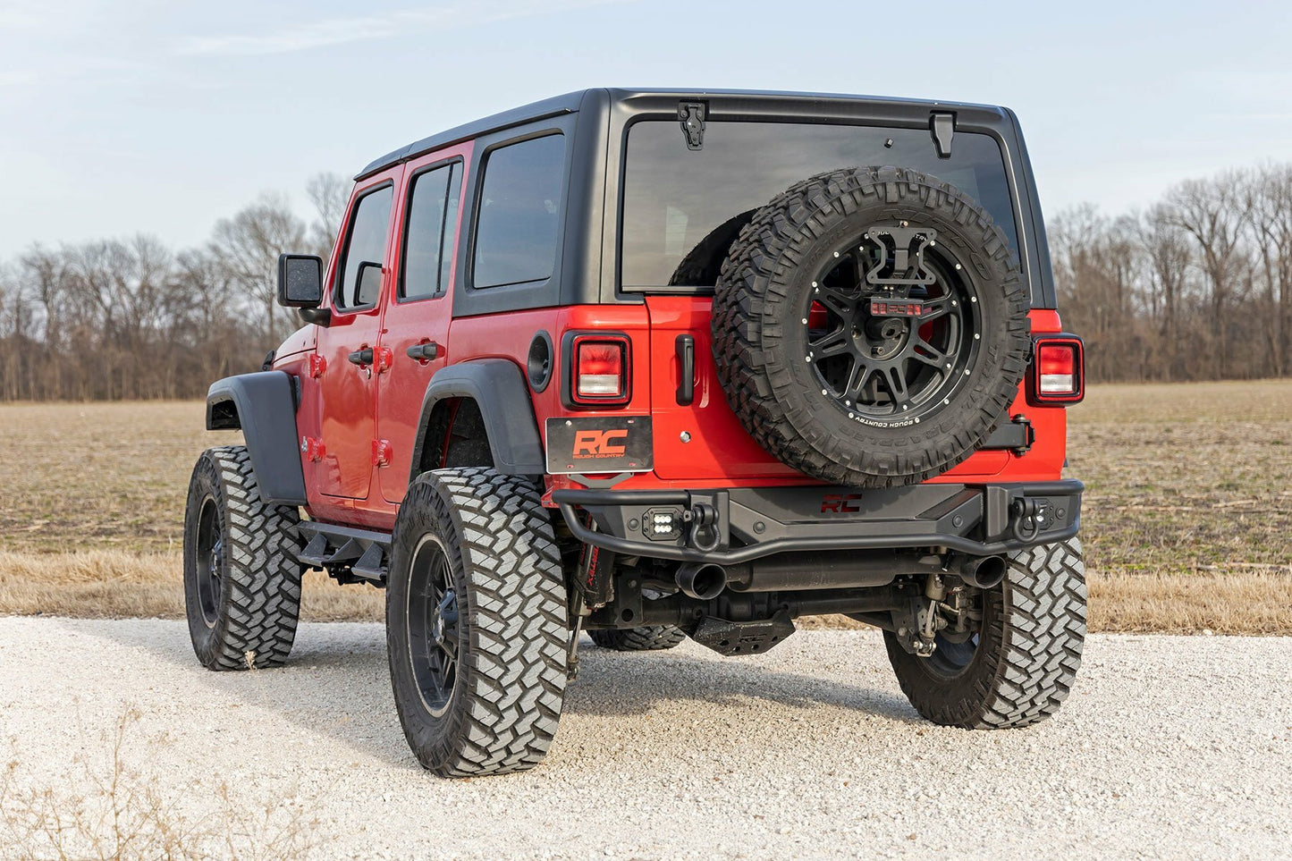 Fits Jeep Wrangler JL (18-24) (18-24) Rear Bumper; Tubular; 10648
