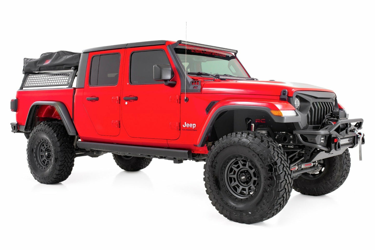 Fits Jeep Gladiator JT 4WD (2020-2024) Bed Rack Molle Panel; 10656