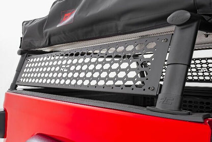 Fits Jeep Gladiator JT 4WD (2020-2024) Bed Rack Molle Panel; 10656
