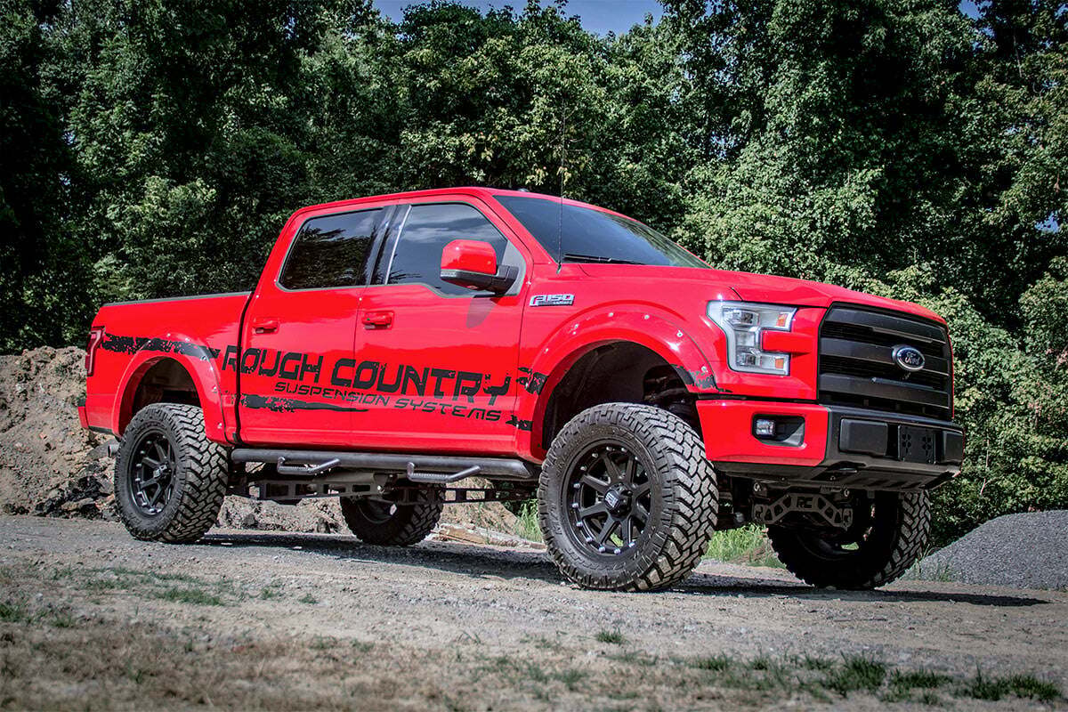 Fits Ford F-150 4WD (2015-2020) Traction Bar Kit; 1070A