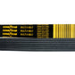 Fits 1995-96 Freightliner FL50 Multi V Serpentine Belt:K, 7 Ribs, 115.7" 1071157