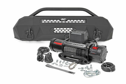 Fits Tacoma(16-23) Front Bumper Hybrid 12000-Lb Pro Series Winch  10715