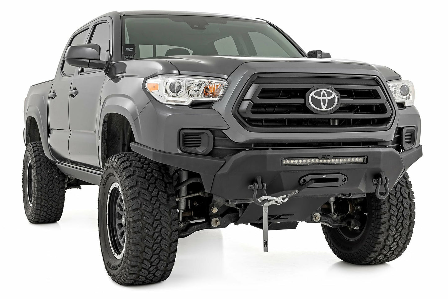 Fits  Tacoma 4WD(16-23) Front Bumper  12000-Lb Pro Series Winch 10716