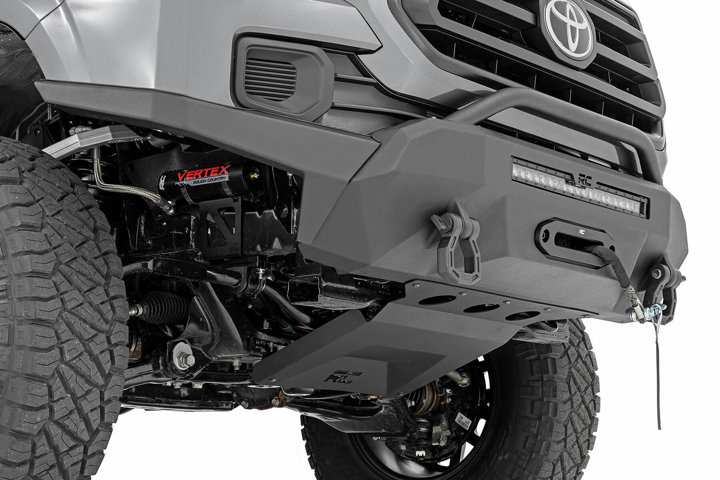 Fits  Tacoma 4WD(16-23) Front Bumper  12000-Lb Pro Series Winch 10717