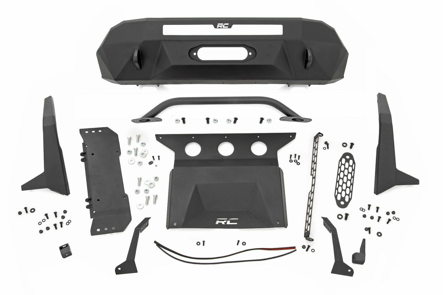Fits  Tacoma 4WD(16-23) Front Bumper  12000-Lb Pro Series Winch 10717