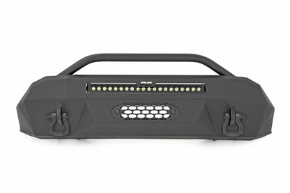 Fits Toyota Tacoma 2WD/4WD (2016-2023) Front Bumper; Hybrid; 20" Blk LED; 10718