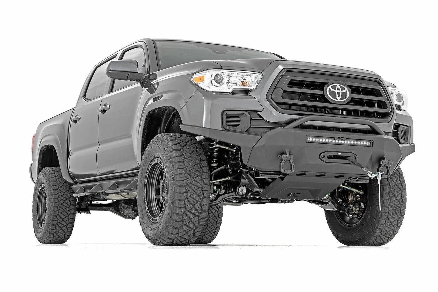 Fits Tacoma(16-23) Front Bumper High Clearance Hybrid 20" Blk DRL LED 10725