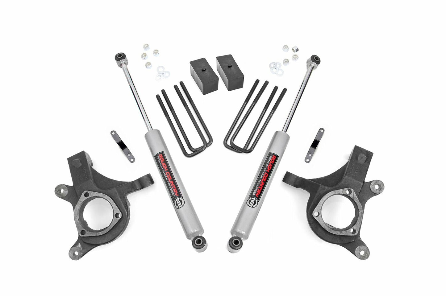 Fits Chevy/GMC 1500 2WD (07-13) 3 Inch Lift Kit; Lift Knuckle; 10730